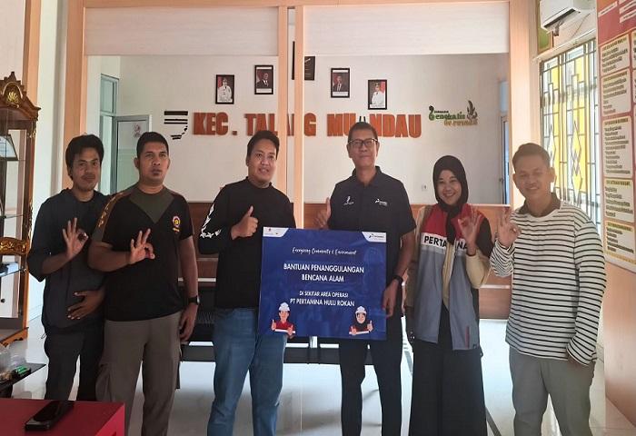 PHR Bagikan 18.750 Masker KN95 untuk Warga 25 Kecamatan di Riau yang Terdampak Asap Karhutla